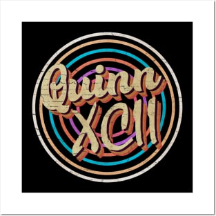 vintage circle line color Quinn XCII Posters and Art